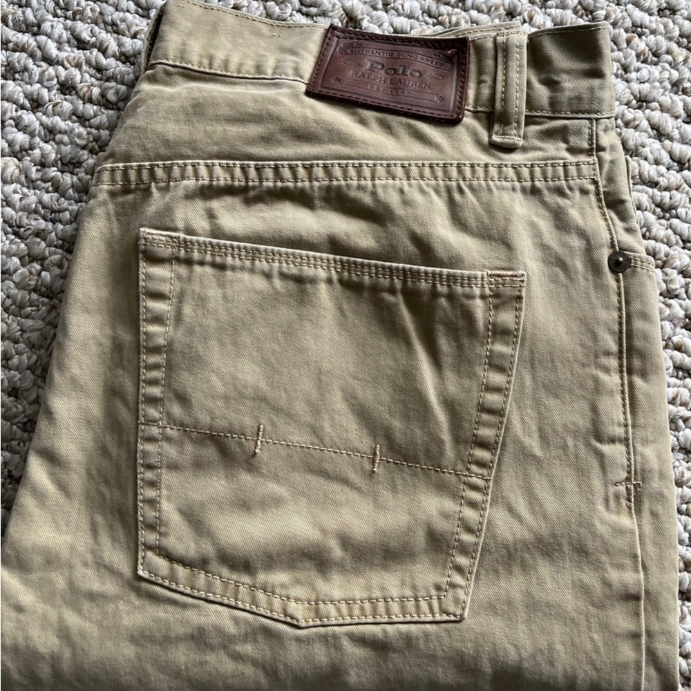 🏇POLO Jeans Ralph Lauren. Sandstone colour, 100% cotton Quality stitching 32x32